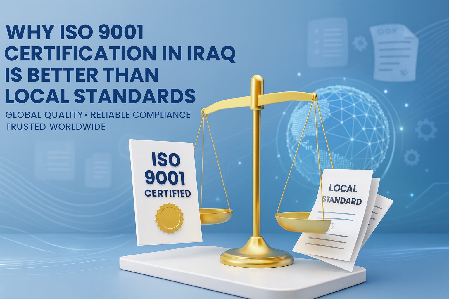 ISO 9001 Certification in Iraq | Best Quality management certification