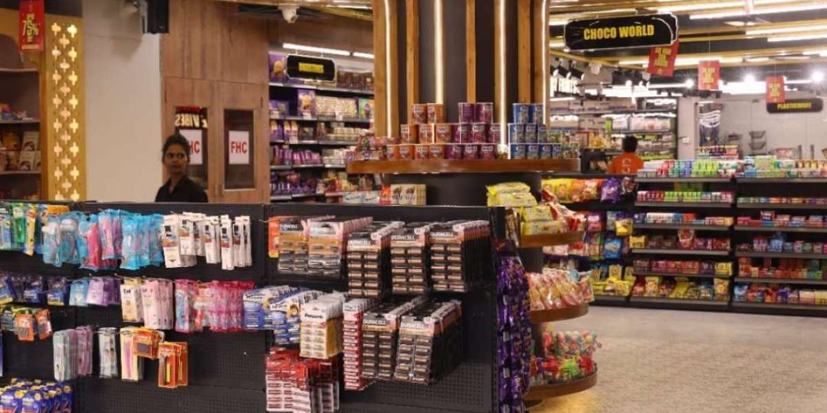 Durable Departmental Rack for Modern Retail Stores