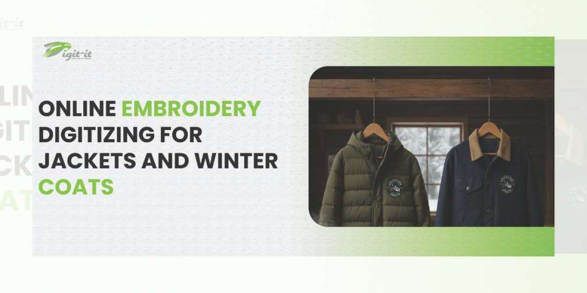 Online Embroidery Digitizing for Jackets and Winter Coats