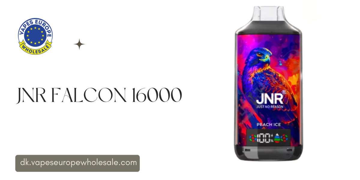 JNR Falcon 16000 — En grundig gennemgang af den populære engangs-vape (på dansk)