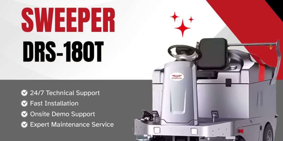 The Best Sweeper Machine Made for Long-Term Cleaning Productivity is Made by Dynaclean Industries