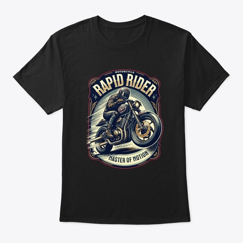 Garmentrix Merch - Rapid Rider Motorcycle Racing Streetwear