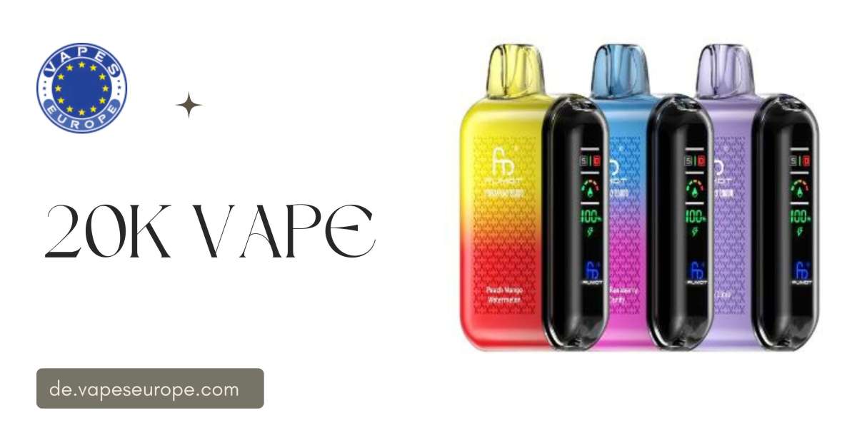 20K Vape: Die Zukunft des Dampfens mit 20000 Zügen – Innovation, Geschmack und Leistung vereint