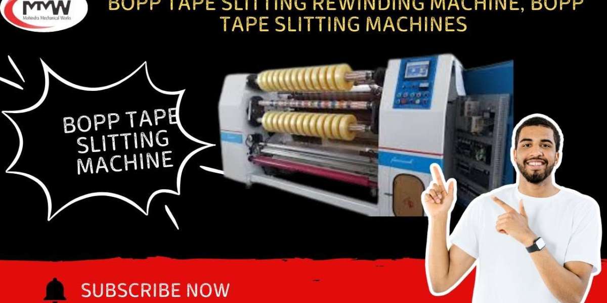 BOPP Tape Slitting Machine: High-Efficiency Solution for Tape Production