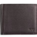 Mens leather coin pocket wallet