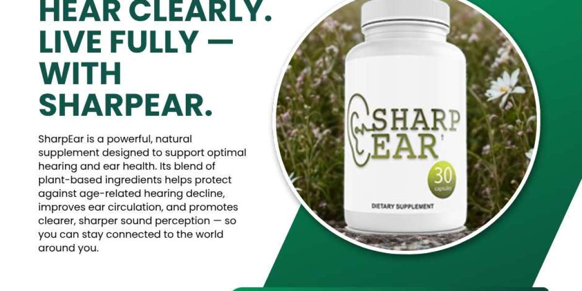 SharpEar: The Natural Way to Restore Hearing Clarity and Support Long-Term Ear Health.