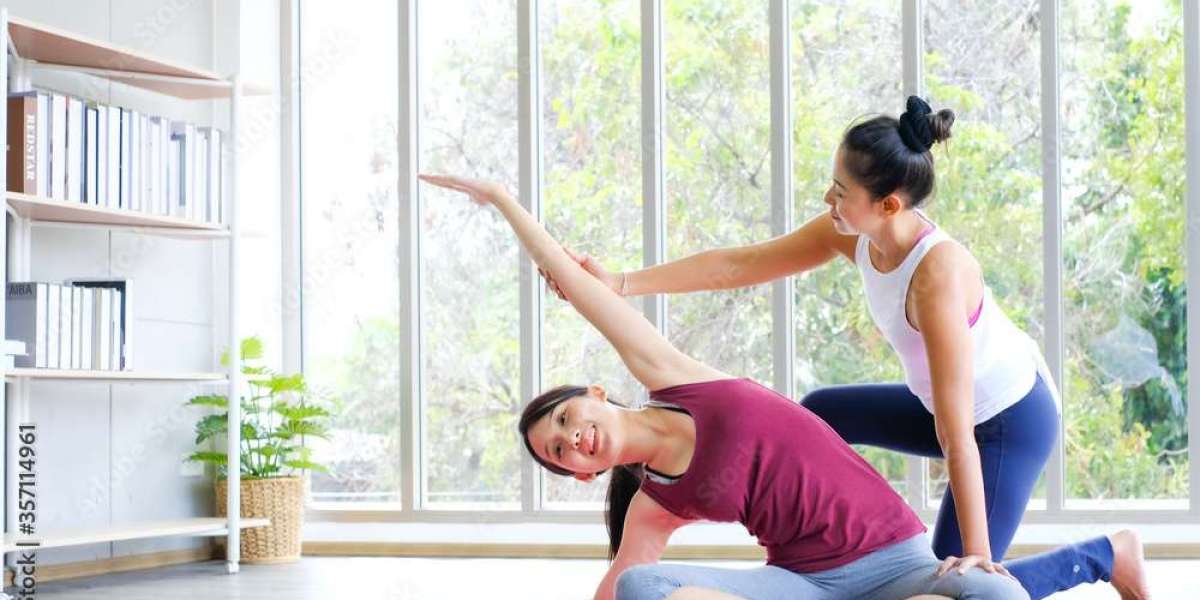 Female Yoga Trainer at Home | Curves Fitness Pro