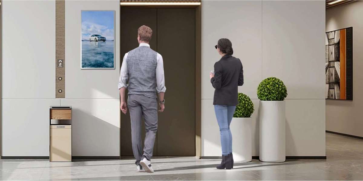 Transforming Elevator Spaces with Modern Digital Displays