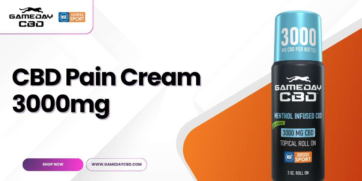 Powerful Relief with CBD Pain Cream 3000mg by Gameday CBD