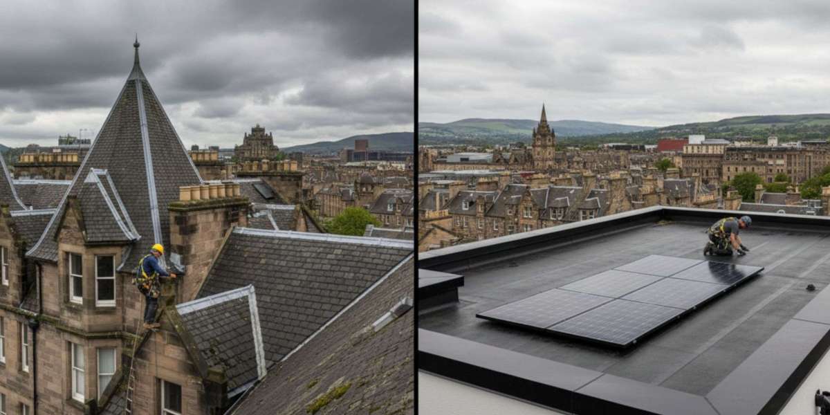 Choosing Your Roof: Flat Roofing vs. Slate Roofing in Scotland