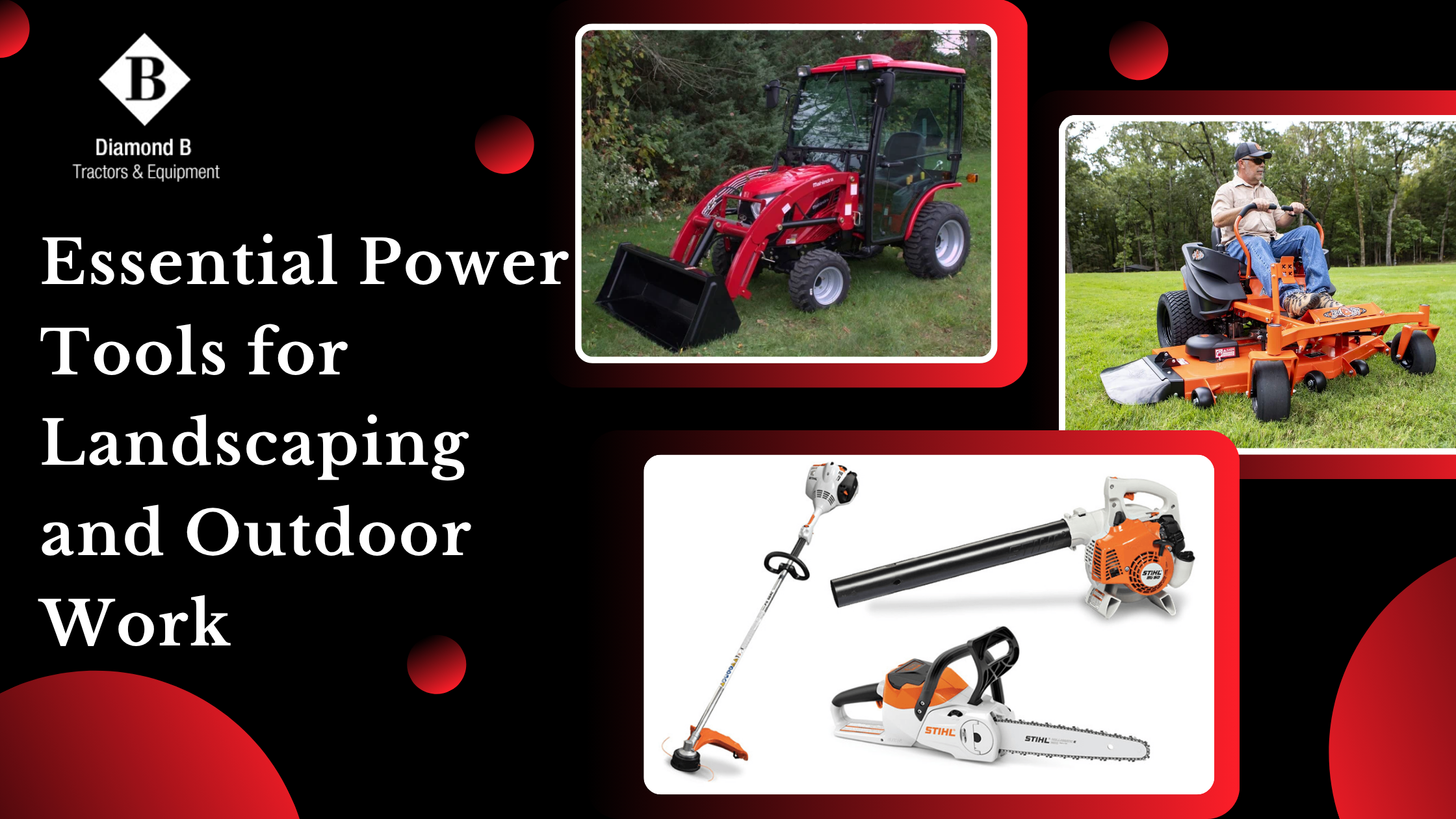 Essential Power Tools for Landscaping and Outdoor Work - AtoAllinks