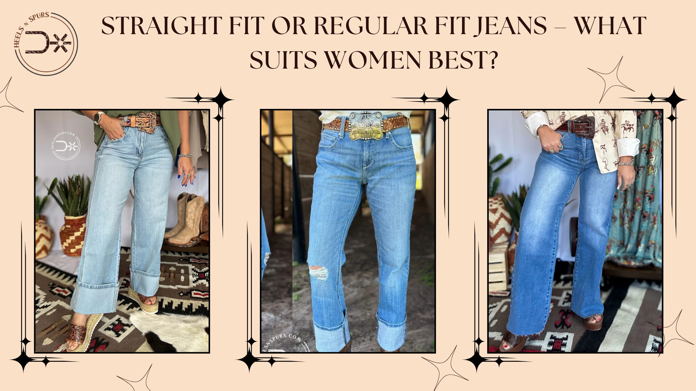 Straight Fit or Regular Fit Jeans – What Suits Women Best? | Styled