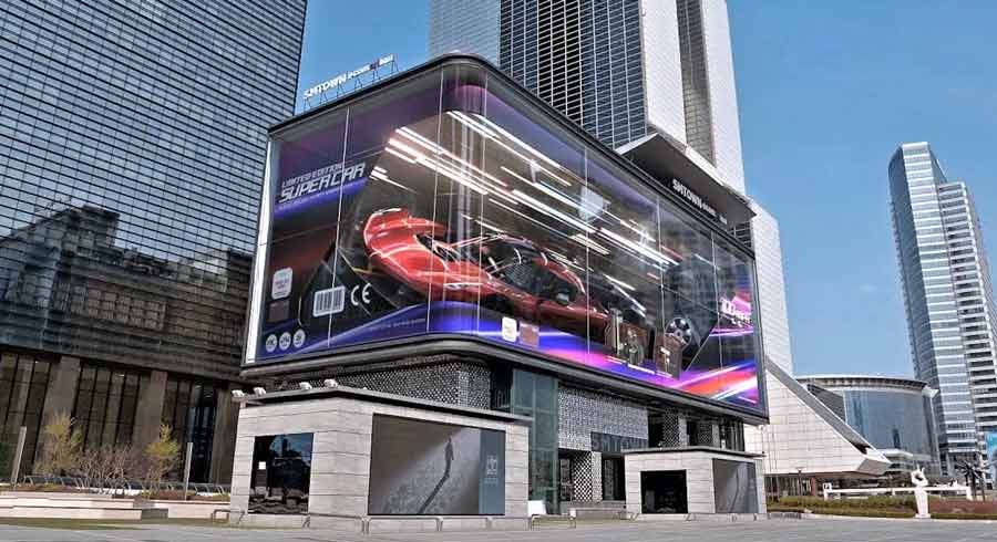 3D LED Displays | 3D LED Screens & 3D Wall Panels