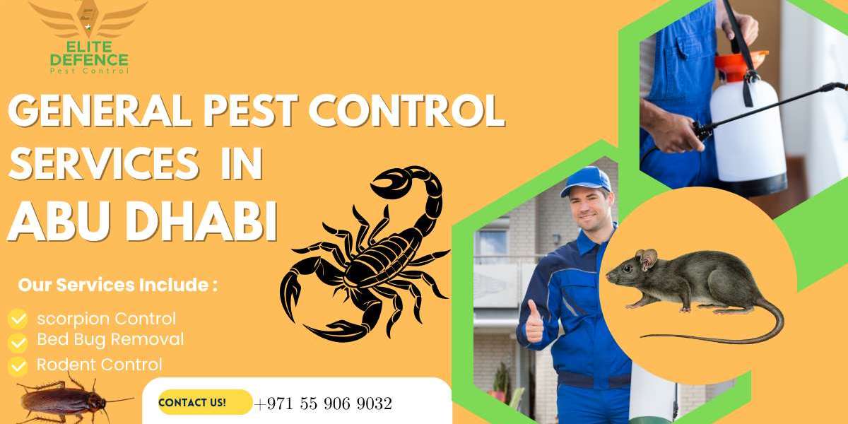 General pest control services in Abu Dhabi