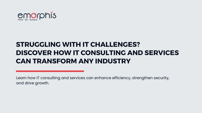 IT Consulting and Services, Solutions for Industry IT Challenges