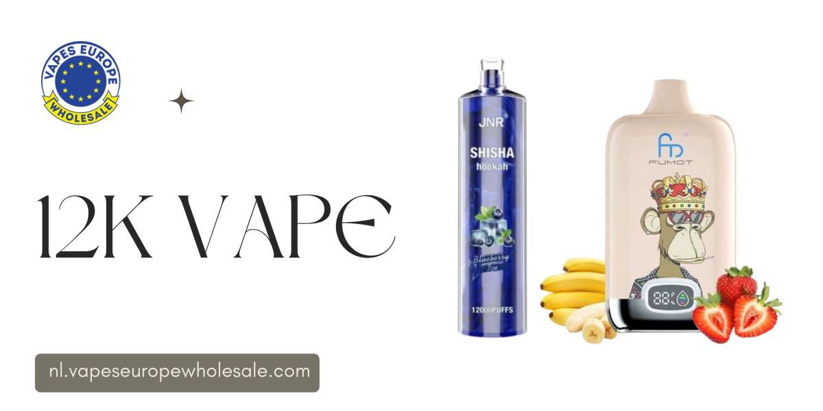 12K Vape – De Nieuwe Generatie van Wegwerp Vapes