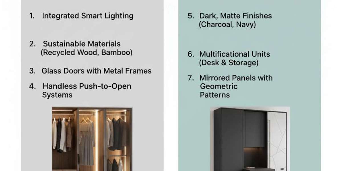 Top 7 Design Trends for Modern Fitted Wardrobes in 2025