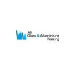 All glass and aluminium fencing