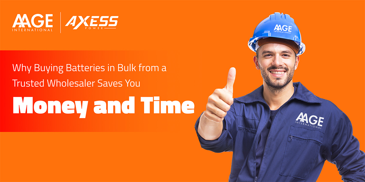 Why Buying Batteries in Bulk from a Trusted Wholesaler Saves You Money and Time