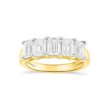 Lab grown diamond bands
