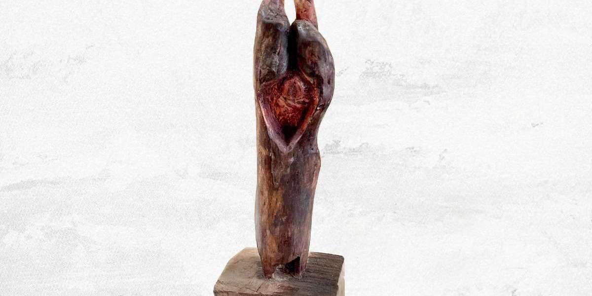 How Can a Heartbound Driftwood Sculpture Be Styled to Enhance Romantic Home Interiors?