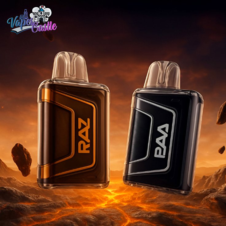 Raz 9000 Disposable Vape – Banana Coconut & Blue Razz Cotton Candy