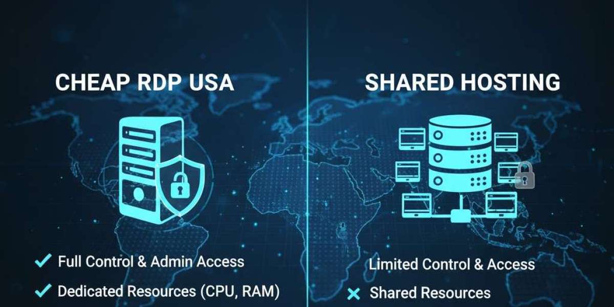 Cheap RDP USA vs. Shared Hosting: Which Is Best for Your Online Needs?