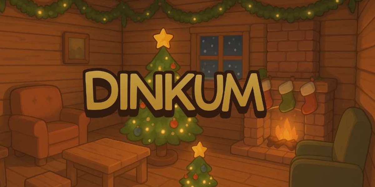 Mini Festive Tree Holiday House Decoration in Dinkum