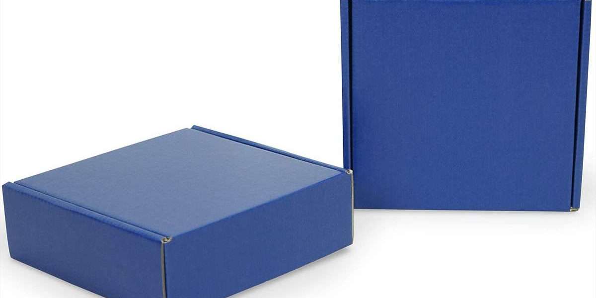 Boost Your Brand with Blue Mailer Boxes