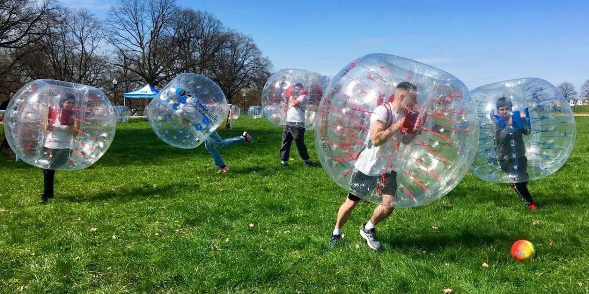 Fun and Fitness Playing Bubble Soccer in Singapore