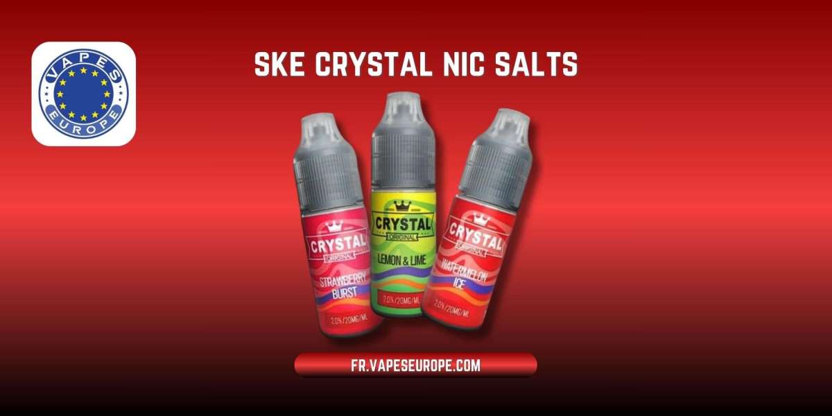 SKE Crystal Nic Salts : L’Élégance du Vapotage Moderne en Version Nic Salt