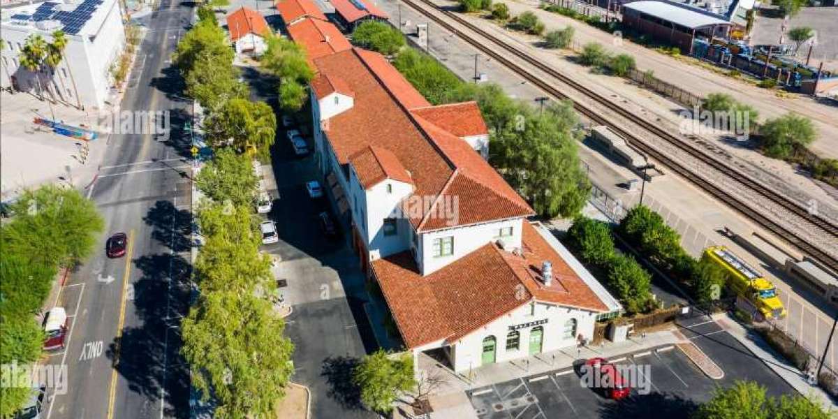 Tucson Amtrak Station – A Historic Southwestern Landmark Showcasing Architecture, Heritage, and Downtown Tucson Vibrancy
