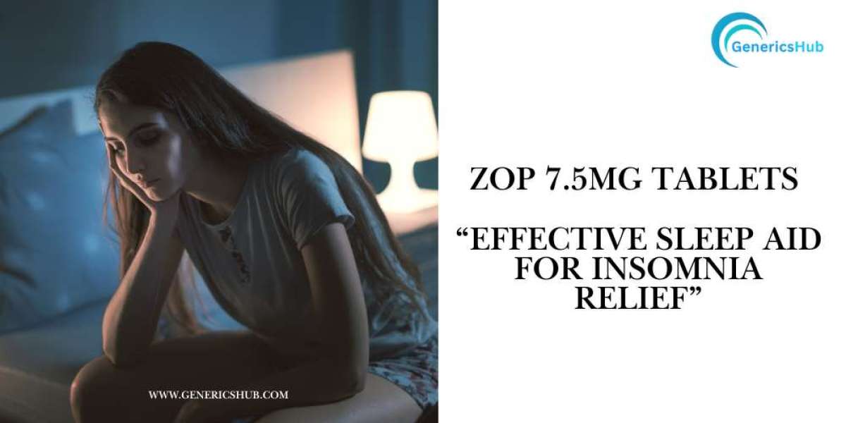 Zop 7.5mg Tablets—Calm Your Mind and Sleep Peacefully